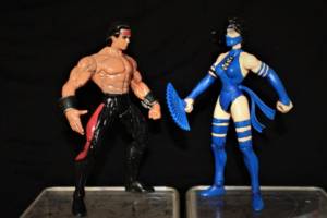 Liu Kang & Kitana (Mortal Kombat) Custom Action Figure