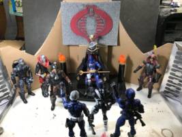 Hooded Cobra Commander (G.I. Joe) Custom Action Figure