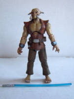 Gorrugas - Dowuntin Jedi (Star Wars) Custom Action Figure [Front View]