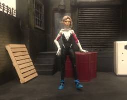 Spider-woman || Spider-Gwen || Spider-man : Into The Spider-verse (Marvel Select) Custom Action Figure
