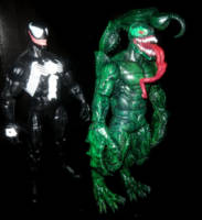 Symbiote Scorpion (Marvel Legends) Custom Action Figure