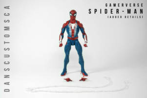 SPIDER-MAN PS4 (sculpted) (Marvel Legends) Custom Action Figure