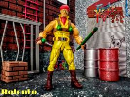 Rolento "Final Fight 1" (Final Fight) Custom Action Figure
