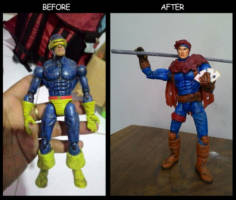 Gambit AOA (X-Men) Custom Action Figure
