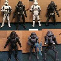 Phase 0 Dark Trooper (Star Wars) Custom Action Figure