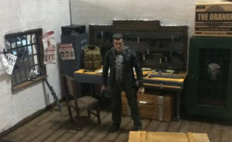 Punisher Base (Marvel Legends) Custom Diorama / Playset